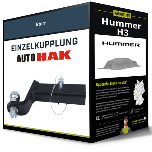 Starre anhängerkupplung für - anhängerkupplung,