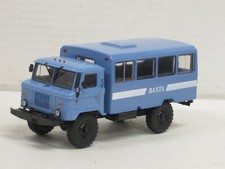 GAZ 66 Koffer-LKW blau "Wachta/Glück" Auto Storija Markun russische Box 1:43 neu