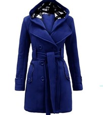 Damen Wintermantel mit Kapuze