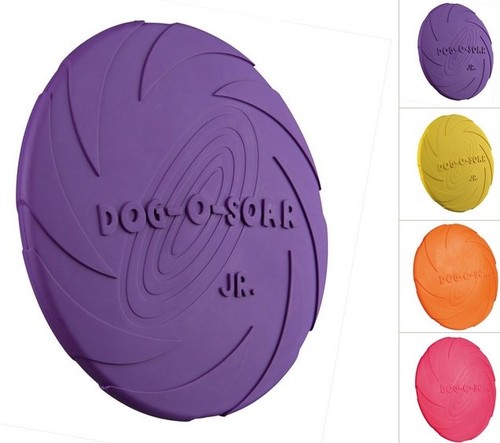 Trixie dog disc - dog, naturgummi