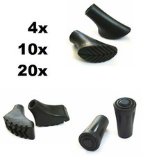 4 10 20 NORDIC WALKING TREKKING WANDERN PADS STOCK GUMMI PUFFER ERSATZ ASPHALT