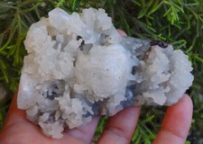 Apophyllit Auf Chalcedony