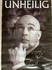 Unheilig sehr schönes Poster Großformat orig. SIGNIERT AUTOGRAMM RARITÄT