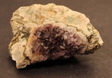 Mineral Kristall Geode Achat Amethyst Schneekopfkugel Altfund