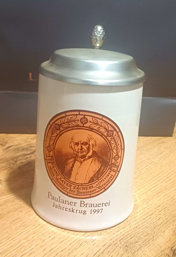 Paulaner jahreskrug 1997 - paulaner,