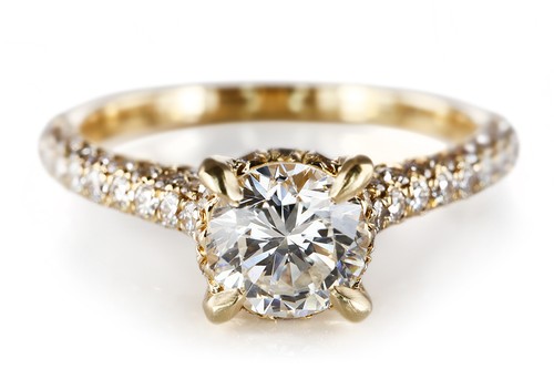 Ring brillant 55 ct - 1,