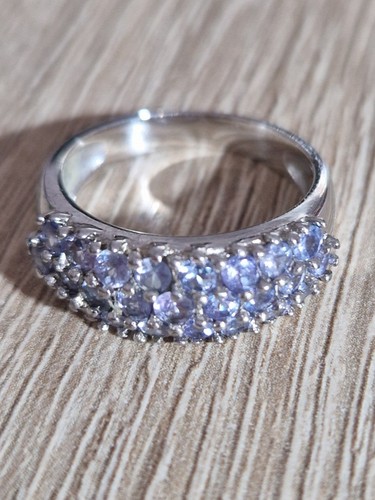 Ring echt silber mit - mit, tansanit
