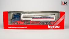 1:87 Herpa Volvo FH Tankwagen Sattelzug LKW Transport De Jongh // X_539