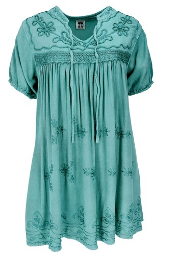 Bestickte indische boho bluse - indische,