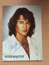 Peter maffay autogrammkarte - maffay,