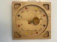 Mespi Tiroler Roulette, Gesellschaftsspiel, Handgefertigt aus Buchenholz.