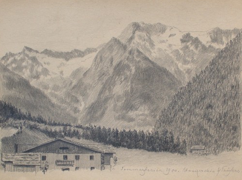 Fritz berger zeichnung - fritz,