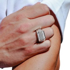Ring Sterlingsilber Micro Pave