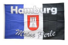 Fahne Fanflagge Hamburg Meine