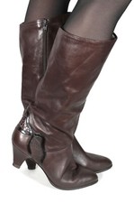 Damenstiefel Lederstiefel