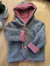 Kinder Jacke Wolle Walkloden, Stoff Weihnachten Geschenk Junge Mädchen