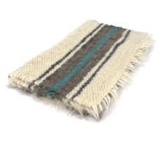 Handgewebte wolldecke - handgewebte,