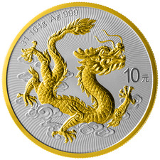 Silbermünze Chinesischer