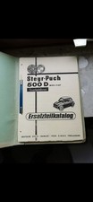 Oldtimer Steyr Puch Ersatzteile Catalog Parts Catalogue