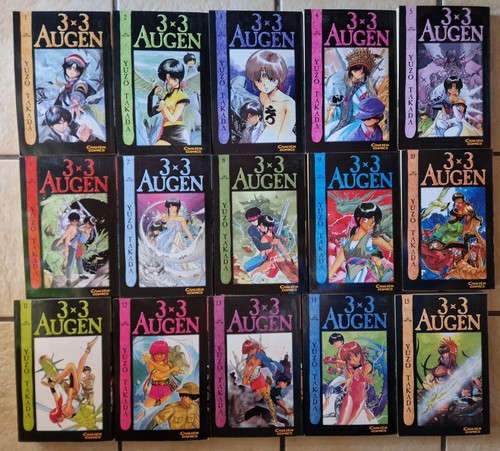 Manga 3x3 augen - augen, takada