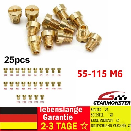 25x hauptdüse 115 - 25x, 55-115
