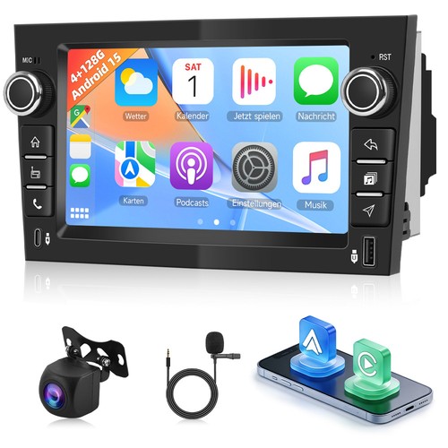 128g android autoradio - 4+128g, 15