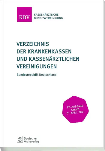 Verzeichnis der krankenkassen - verzeichnis,