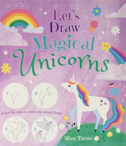 Draw magical unicorns step - unicorns, by