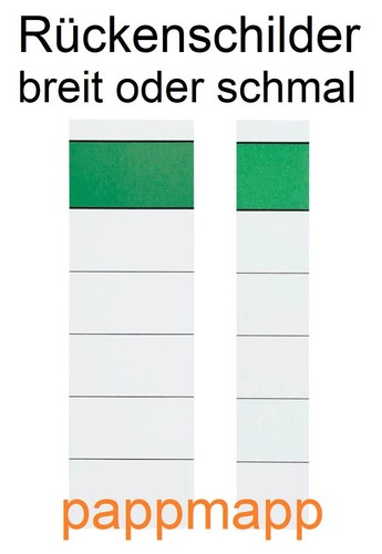 Rückenschilder für ordner - ordner, 5
