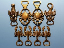 Antike Flaschenöffner 8 HUMMER Kapselheber Konvolut Sammlung Deko Bar Bier