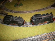 2x Dampflok 80018 Deutsche Reichsbahn - Gützold/Piko - HO