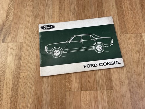 Ford consul betriebsanleitung - ford,