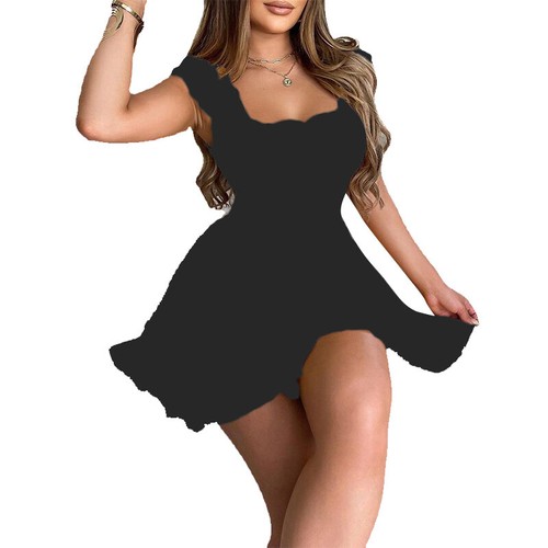 Damen minikleid mit - damen-minikleid,