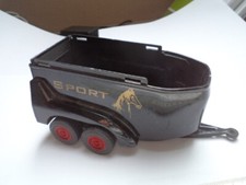 Siku Farmer 2870 Pferdeanhänger BÖCKMANN SPORT schwarz