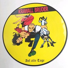 KRAWALLBRÜDER - " AUF ALTE TAGE " - ORG. PICTURE LP 2005 - SCHUSTERJUNGS - TOP