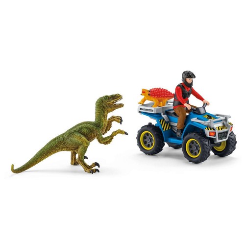 Schleich flucht auf quad - flucht,