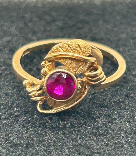 Ring goldring 585er gold - goldring,