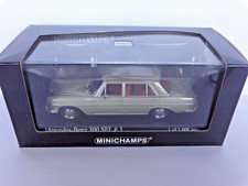 Minichamps 1:43; Mercedes Benz 300 SEL 6.3 silber grün 1968 in OVP
