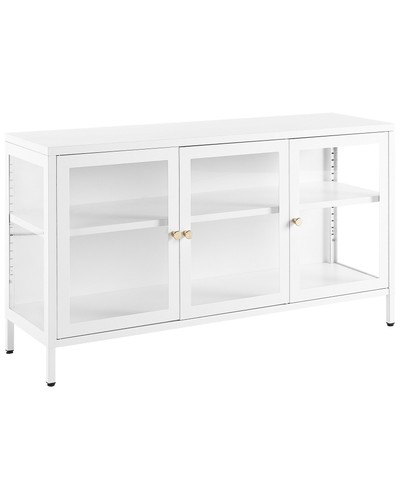 Sideboard metall weiß mit - metall,