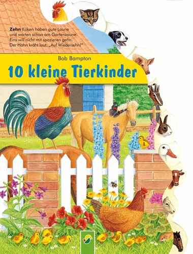 Zehn kleine tierkinder buch - zehn,