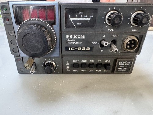 Icom 232 vhf transceiver - icom, ic-232