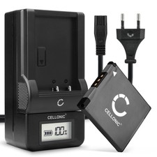  Akku für Canon IXUS 132 IXY 220 Powershot A4050 IXUS 240 HS 600mAh + Ladegerät