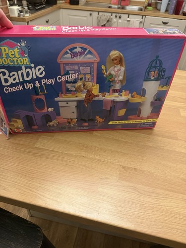 1996 barbie pet doctor check - pet,