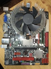 Mainboard mit AMD Quad CPU  3,8 GHz - 8 GB Arbeitsspeicher usw. siehe Fotos!