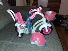 baby born fahrrad incl. Baby