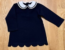 JACADI, Kleid, Marineblau, Gr