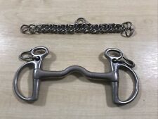 Kimblewick Bit 4 1/2’’ mit Panzerkette 