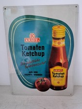 Metallschild, Blech, Reklame