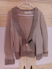 Dorothee Schumacher Strickjacke Damen Cardigan Jacke Gr. M,Wolle Made in ITALY