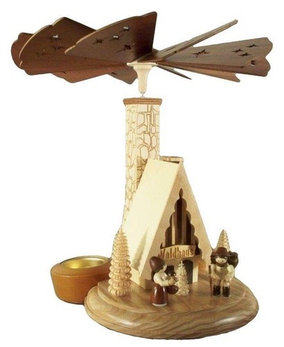 Räucherpyramide waldhaus 26cm - räucherpyramide,